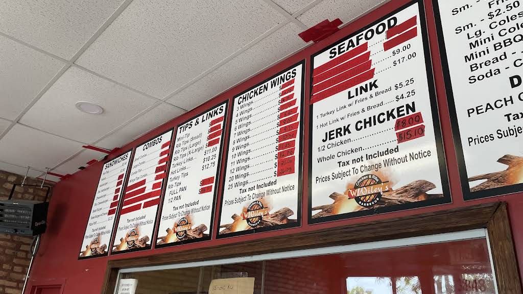 Wileys Chicken & Ribs Menu 3